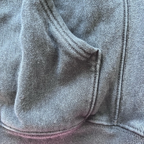 J Crew Hoodie heavy black Size S - Picture 10 of 11